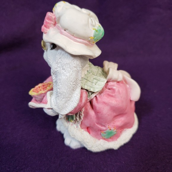 Patchville Bunnies Sadie Paws w/wrong box 1994 Easter Rabbit Bunny Christmas - Picture 5 of 7